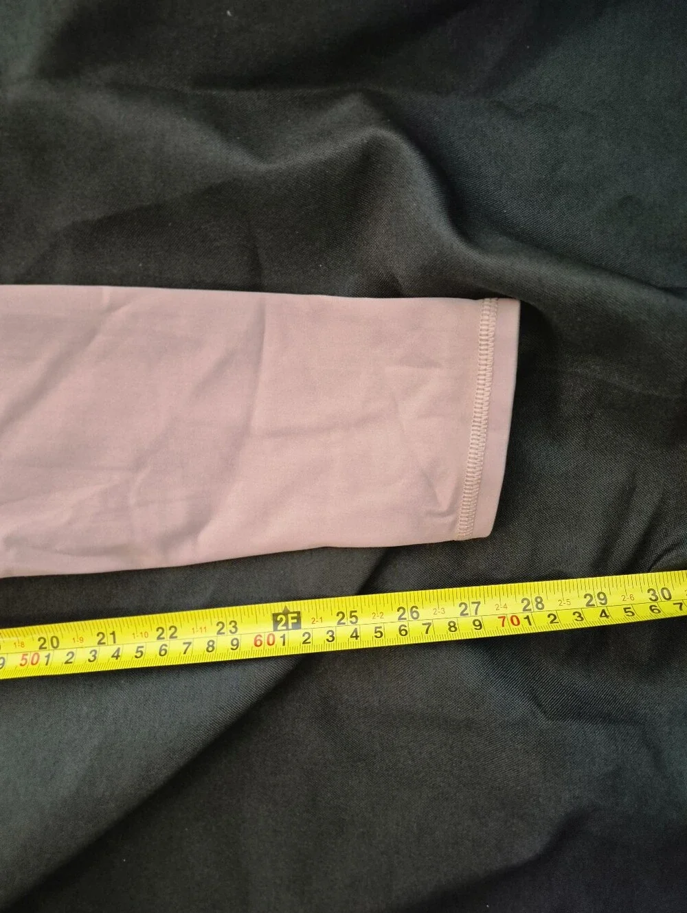 S) ALO Yoga Dusty Rose Ripped Warrior High Waist Full Length Leggings